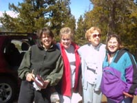 group with contrast clothes